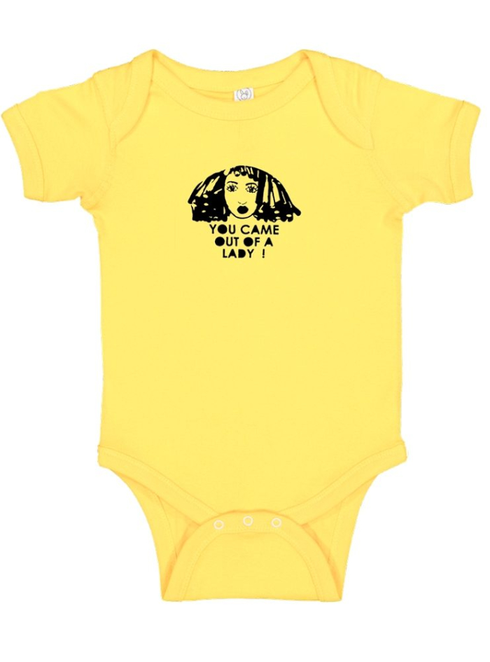 Came Out of a Lady Onesie, Yellow