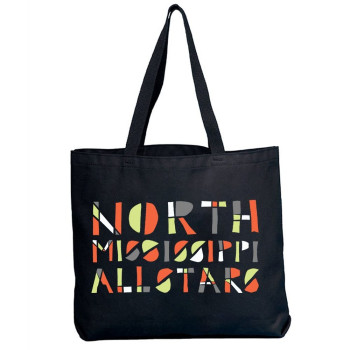 NMA Multi Colored Logo Tote Bag