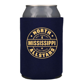 Hill Country Blues Music Koozie