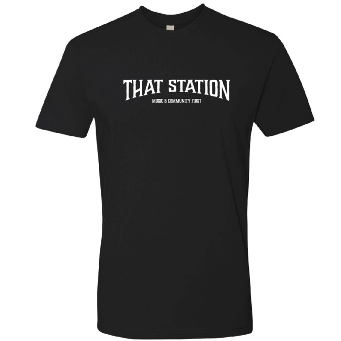That Station Music & Community First T-Shirt - Black