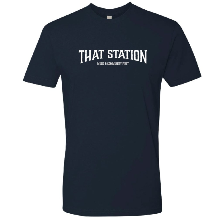 That Station Music & Community First T-Shirt - Navy