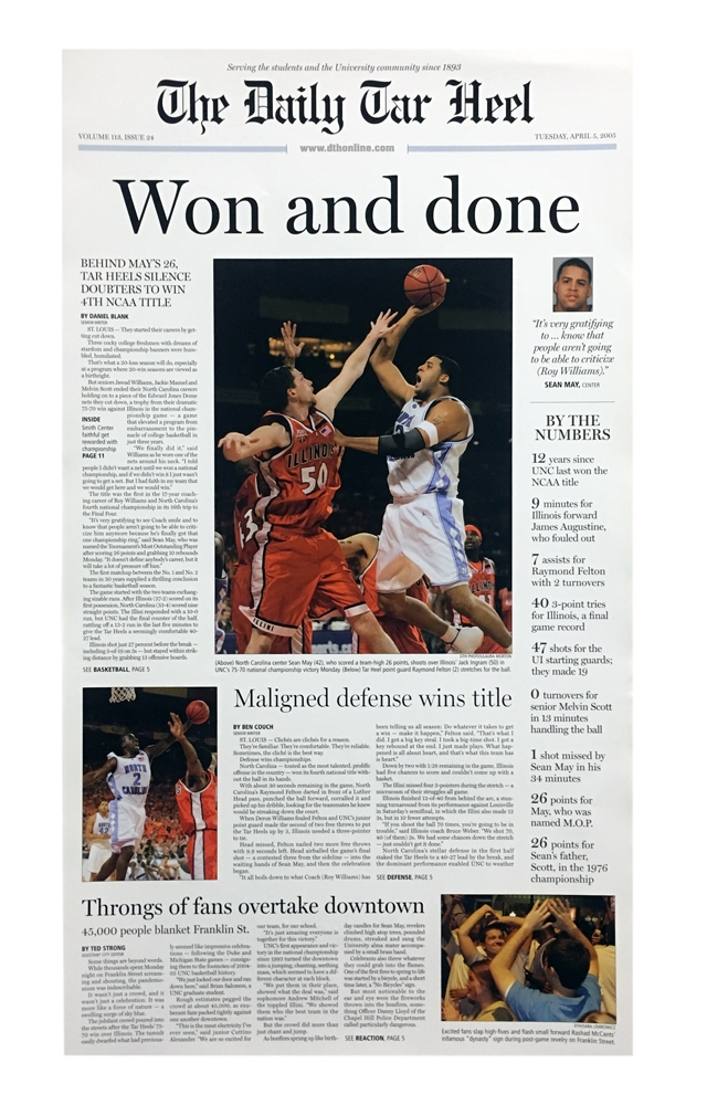 2005 Won and Done Poster