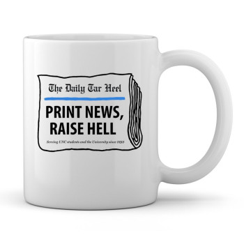 Print News, Raise Hell Coffee Mug