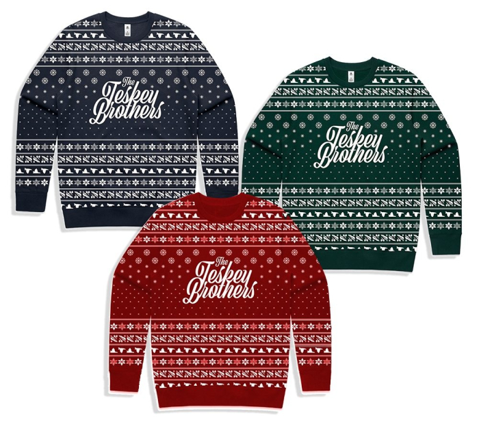 The Teskey Brothers Christmas Sweater