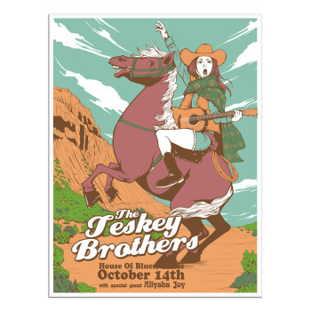 POSTER - House of Blues, Dallas, TX - October 14, 2023