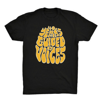40 Years of Guided By Voices T, Black