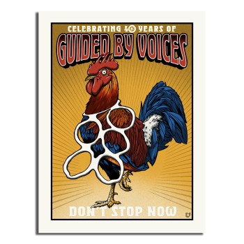 POSTER- 40 Years of Guided By Voices: Don't Stop Now