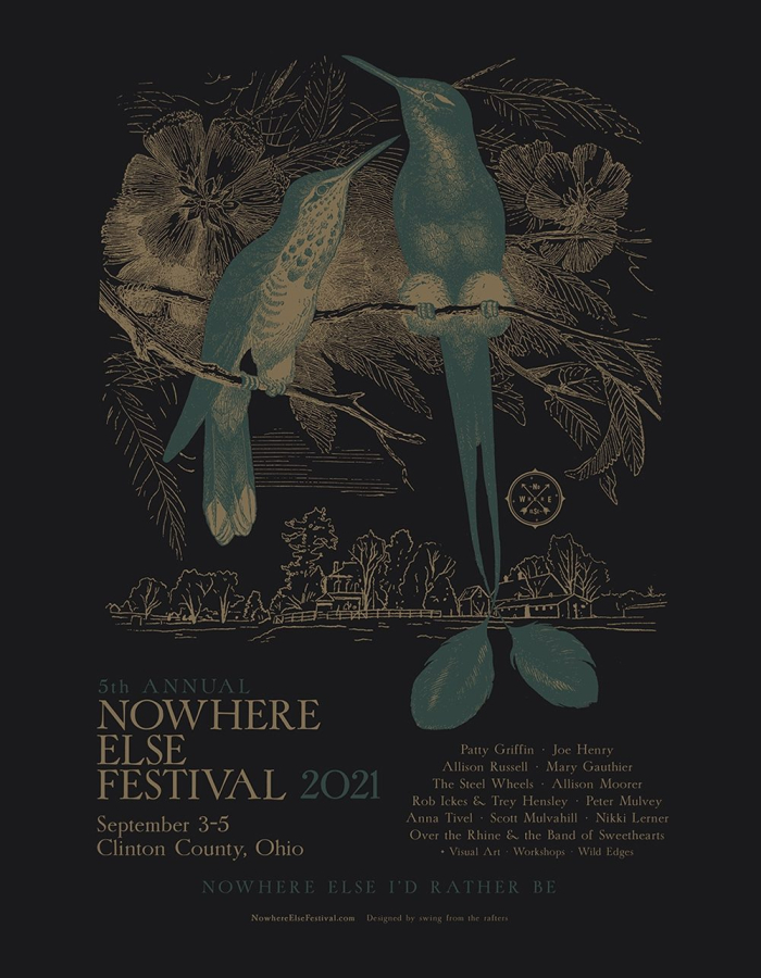 POSTER: 2021 Nowhere Else Festival, Black
