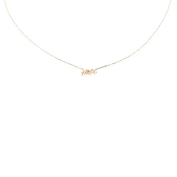 14k Gold Hope Necklace: Fine Jewelry Collection from Brown & Co