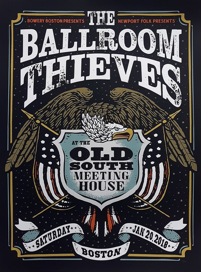Poster: Old South Meeting House, Boston 2018
