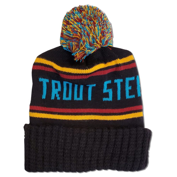 Trout Steak Revival Stocking Cap (Maroon/Gold/Teal)