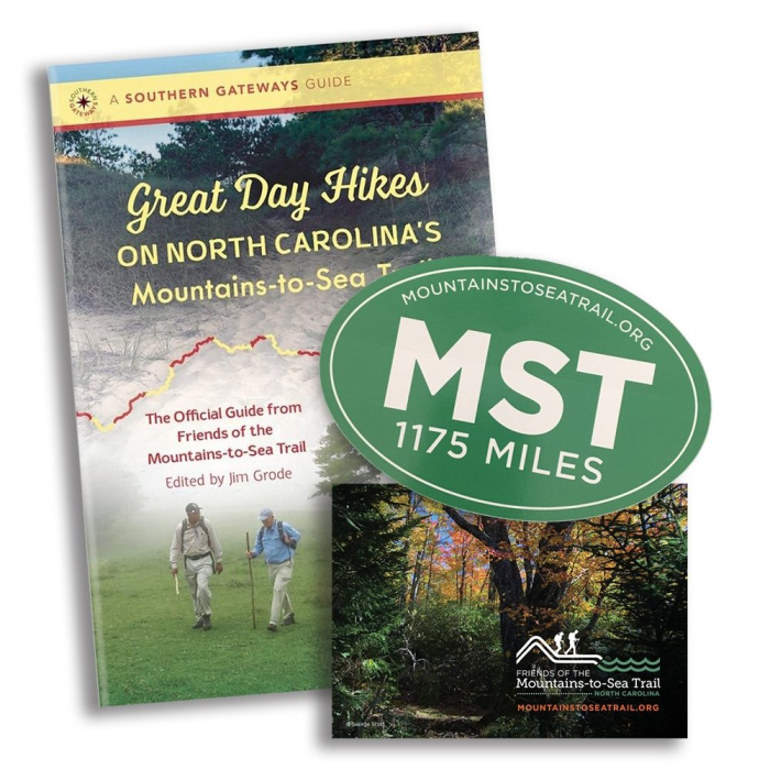 Gift Pack: Great Day Hikes, MST Sticker, and Donation to Friends