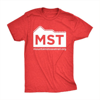 Mountains to Sea Trail T, Heather Red