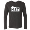 Long Sleeve Mountains to Sea Trail T, Vintage Black