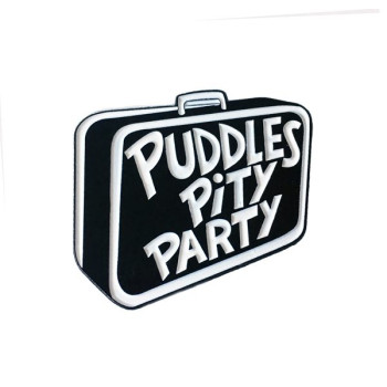 Puddles Suitcase Lapel Pin