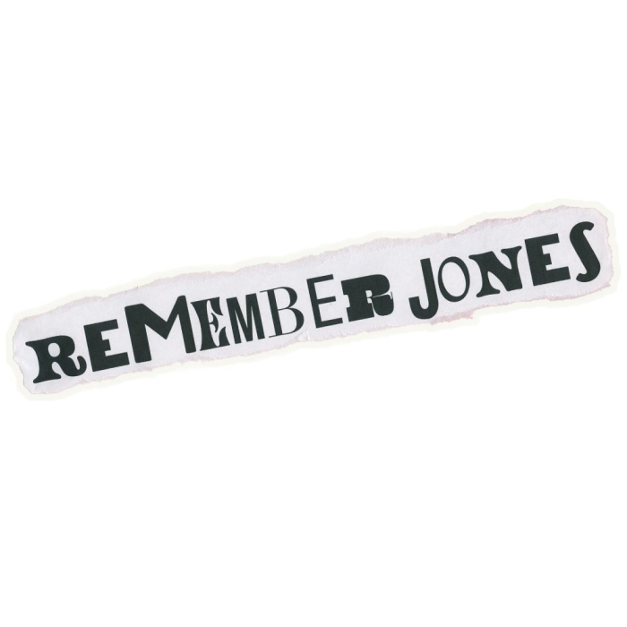 Remember Jones Logo Sticker