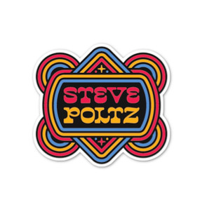 Steve Poltz Geometric Sticker
