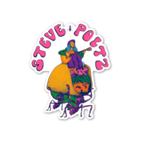 Steve Poltz Taco Sticker