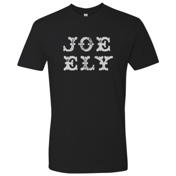 Joe Ely Logo T - Black