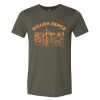 Dillon Fence Bicycle Logo T, Military Green
