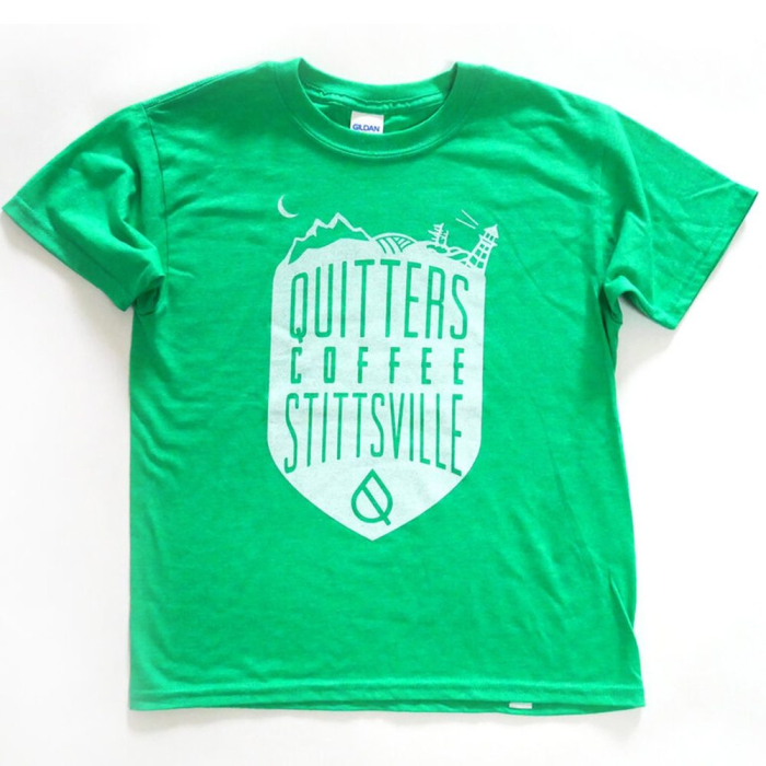 Quitters Crest Youth T