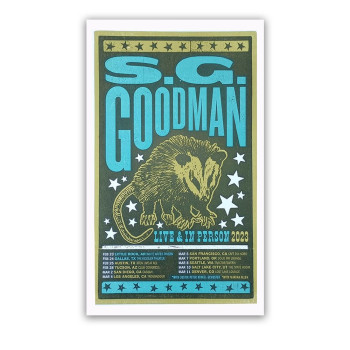 Poster - S.G. Goodman Live And In Person 2023