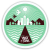 Year Of The Trail Sticker - designed by Scott Partridge
