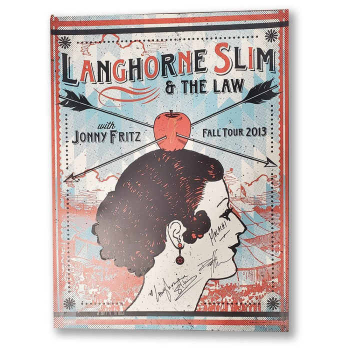 POSTER - Langhorne Slim & The Law Fall Tour 2013