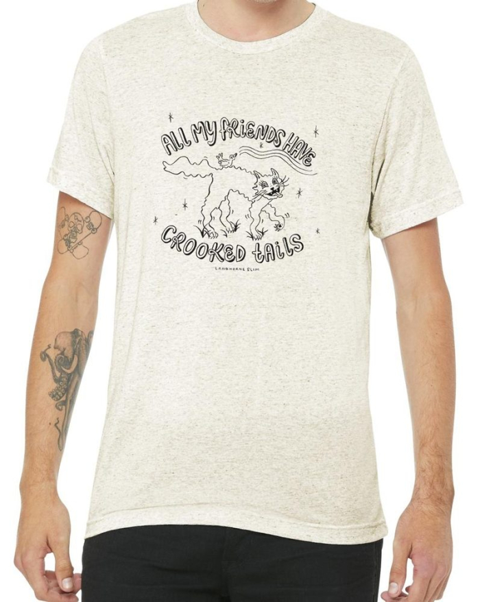 Crooked Tails Oatmeal Tri-Blend T