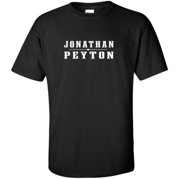Jonathan Peyton Logo T - Black 