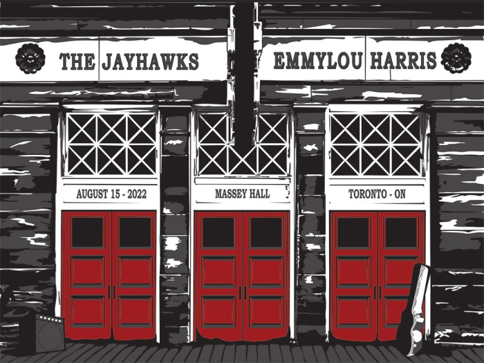 Poster - The Jayhawks + Emmylou Harris- August 15, 2022
