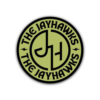 Jayhawks Round Logo Sticker 2023