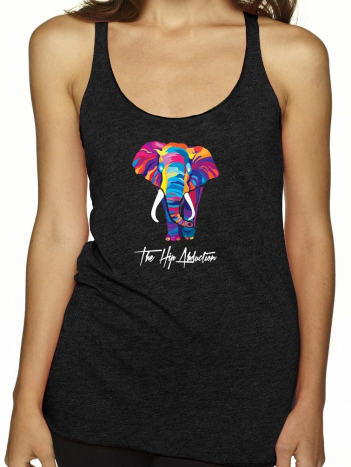 Women's Rainbow Elephant Tank 