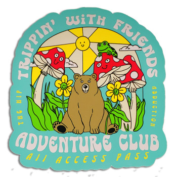 Adventure Club Sticker 