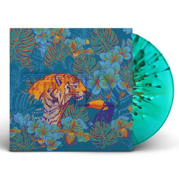 Gold Under the Glow Turquoise Splatter Vinyl LP