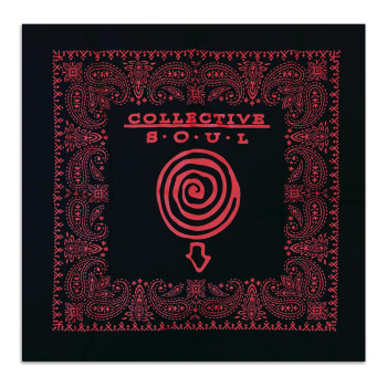 Collective Soul Bandana, Red and Black