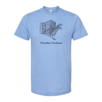 Shopping Cart T, Heather Athletic Blue