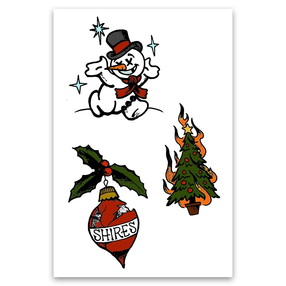 Questionable Christmas Tattoos