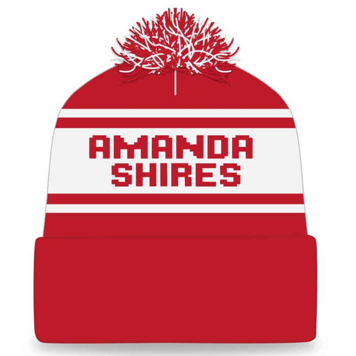 Amanda Shires Pom Knit Beanie