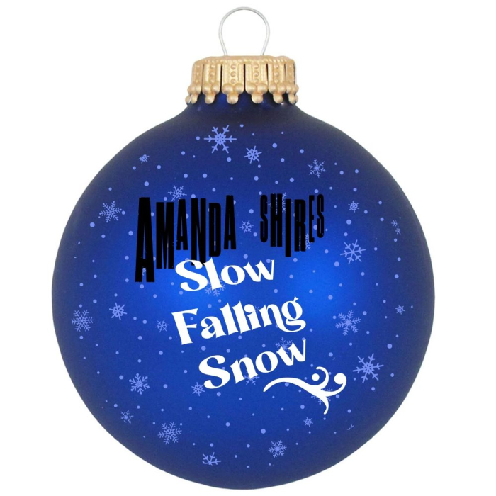 Slow Falling Snow Christmas Ornament