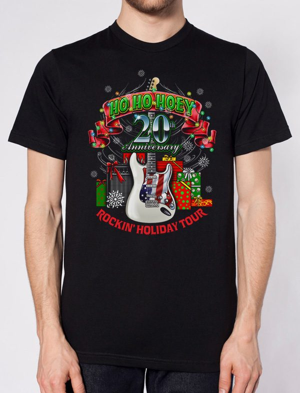 20th Anniversary Ho Ho Hoey Rockin' Holiday Tour T