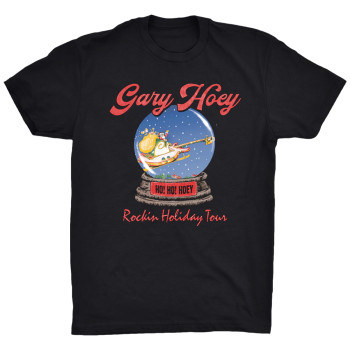 Gary Hoey Snow Globe Holiday T