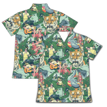A Tiger In Paradise Hawaiian Shirt 