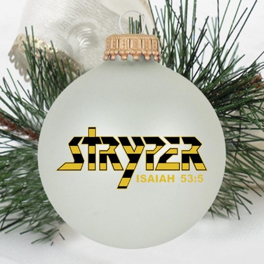 Stryper Christmas Ornament