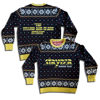 Yellow and Black Attack Christmas Sweater
