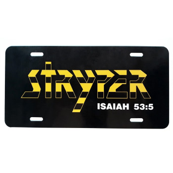 Stryper Logo License Plate