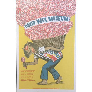 [POSTER] David Wax Museum December 2018 Tour