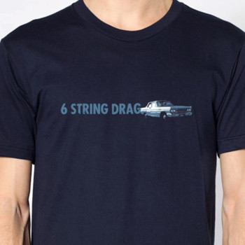 6 String Drag Car Logo T