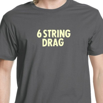 Six String Drag Logo T