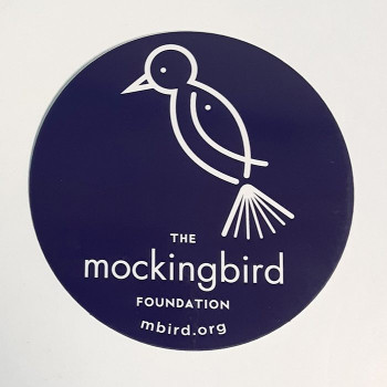 Mockingbird Foundation Static Cling Decal